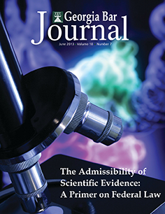 June 2013 Georgia Bar Journal Cover