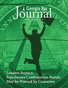 June 2014 Georgia Bar Journal